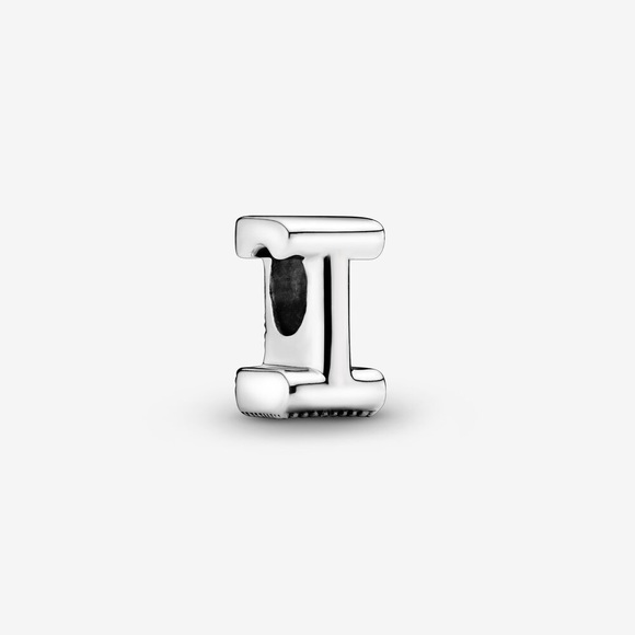 Pandora Alphabet Charm, Letter I - Picture 2 of 4
